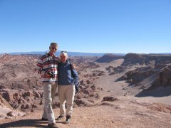 12-View to the south on the high Andes and the Salar de Atacama